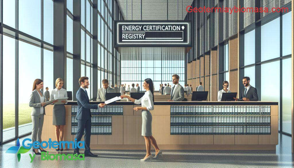 Cómo y dónde se registra el certificado energético